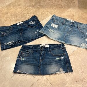 Hollister Jean skirt